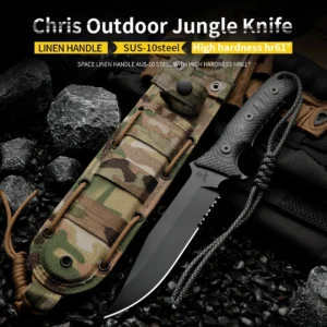 Portable multifunctional survival knives