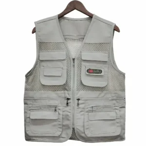 Thin Mesh Multi-pocket Fishing Vest