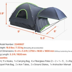 SucceBuy Pickup Truck Tent