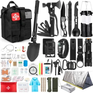 250Pcs Emergency Survival Kit with First Aid